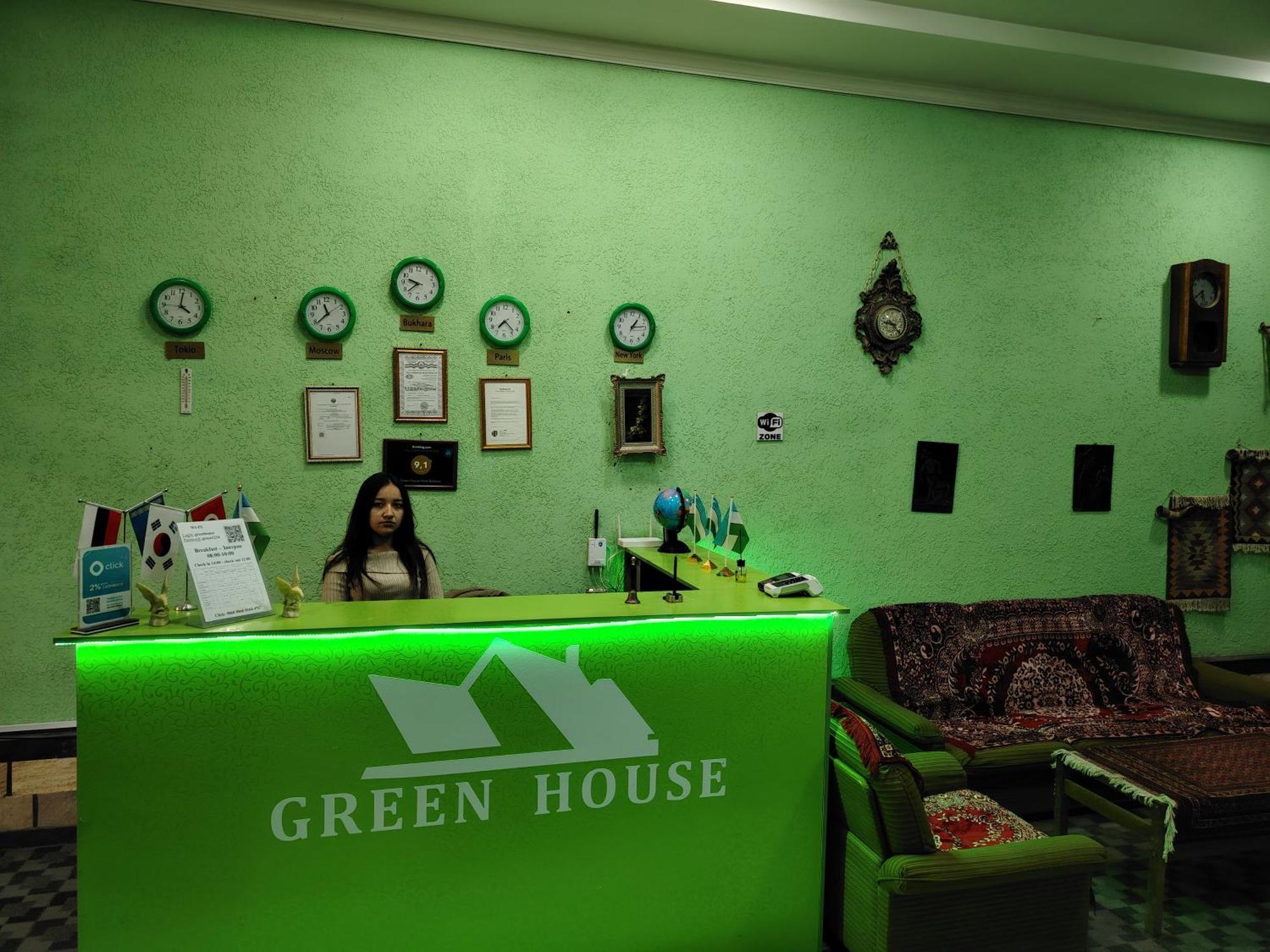 Green House Hotel & Hostel 부하라 외부 사진